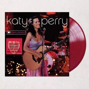 NEW Katy Perry MTV Unplugged Urban Outfitters Limited Edition Red Vinyl Record